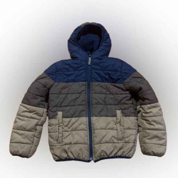 Place Other - Place Kids Puffer Jacket - Blue, Gray, Tan